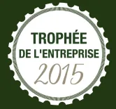 Badge Trophée de l'entreprise 2015